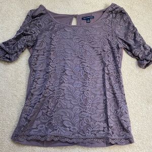 American eagle lace blouse size small